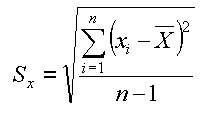 Sx formula